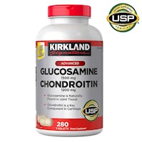 Glucosamina 1500mg con Condointrina 1200mg Kirkland Signature 280 tab